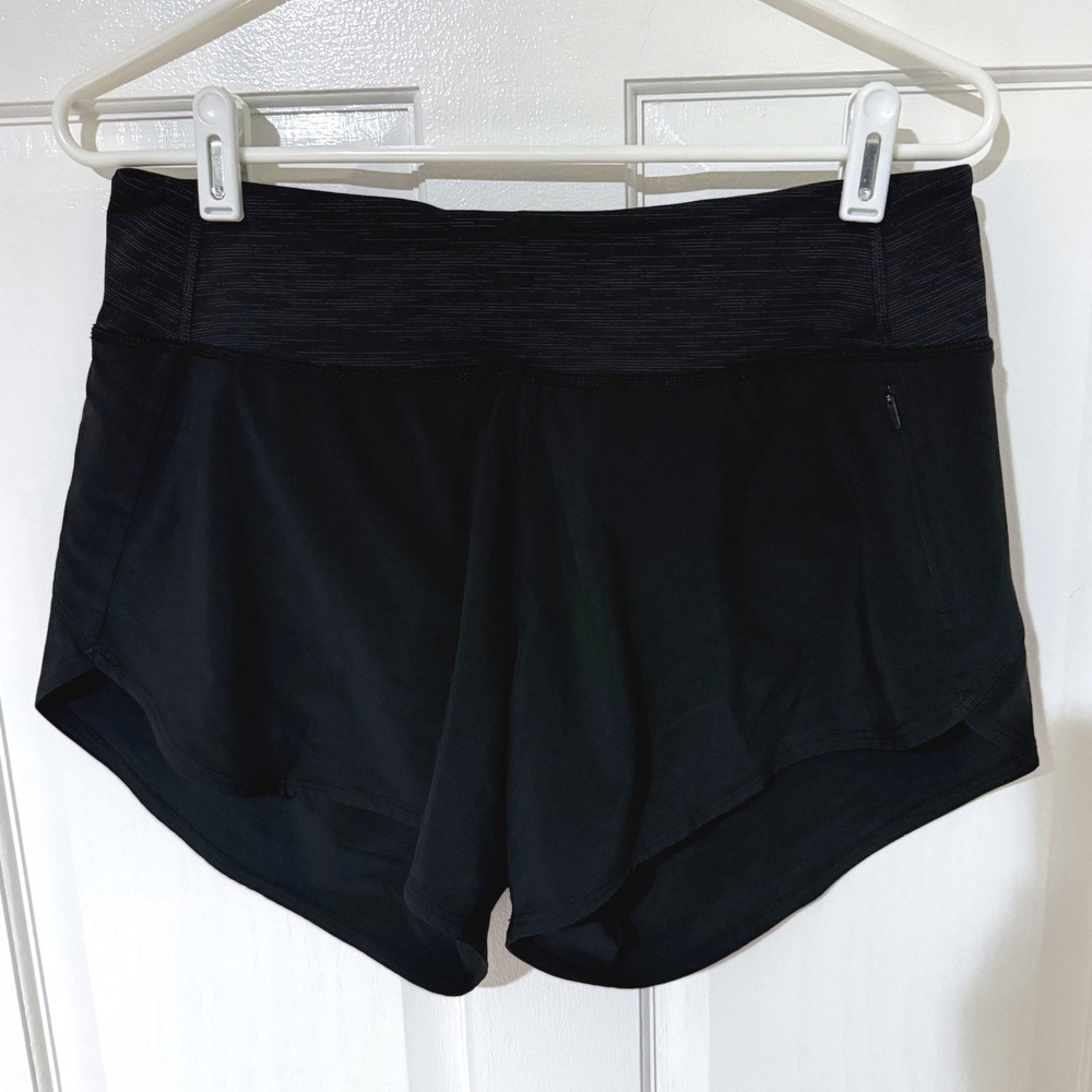 Outdoor Voices Relay Shorts Womens Large Black Athletic Running Gym Workout L